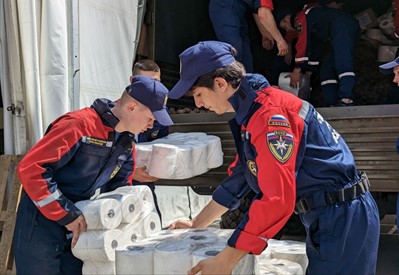 25 тонн гуманитарной помощи отправятся для бойцов и мирных жителей новых регионов России.