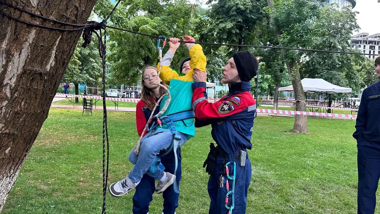Интерактивная зона в рамках празднования Дня молодежи