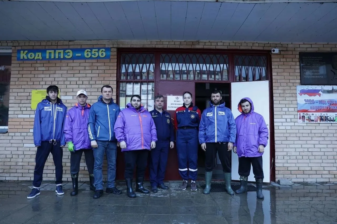 Ликвидация последствий ЧС оперативной группой Всероссийского студенческого корпуса спасателей (ВСКС)