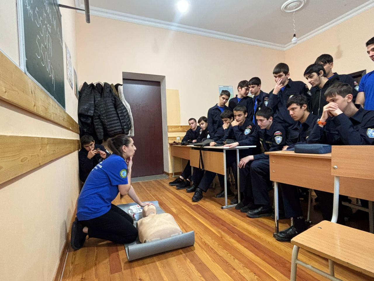 Обучающий тренинг по оказанию первой помощи