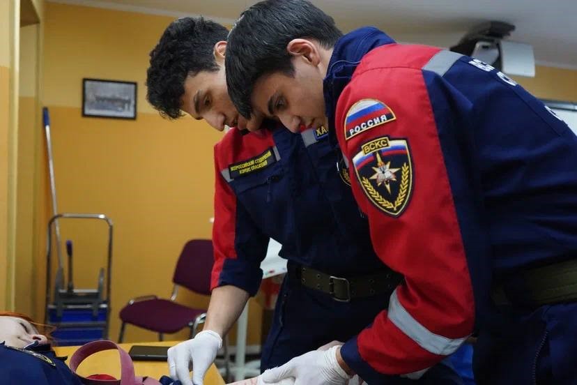 Обучение в Центральном Отряде ВСКС