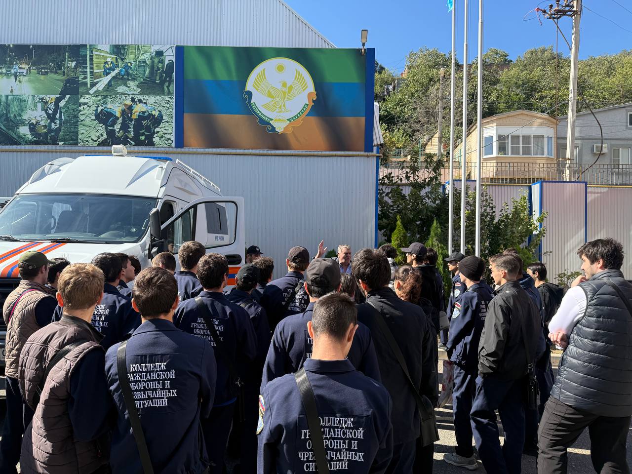 Торжественное мероприятие ко дню образования гражданской обороны